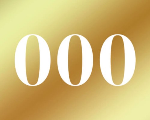 Numarul 000: semnificatia sa in numerologie si in viata de zi cu zi